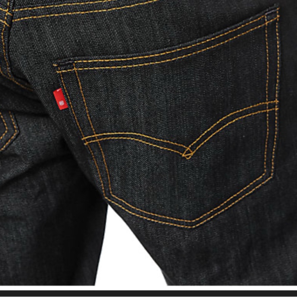 Levi's Men's Dark Levi's 569 Loose Straight Fit Jeans